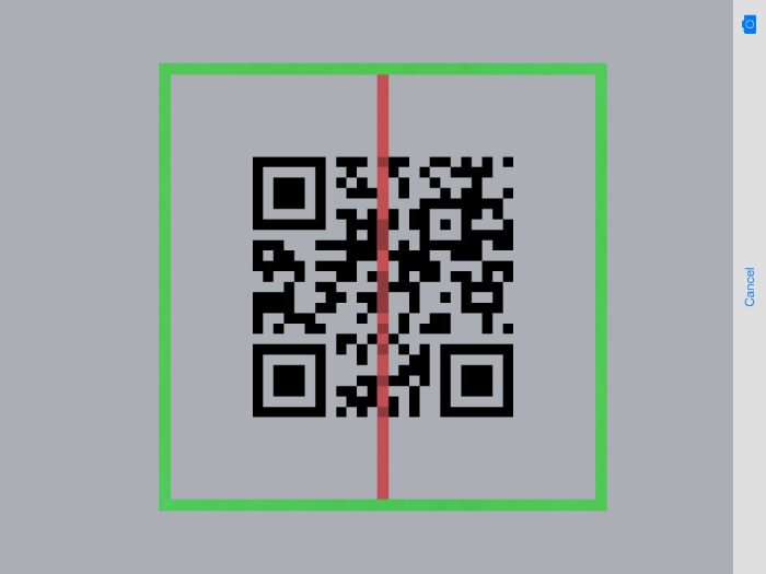 Import QR-Code