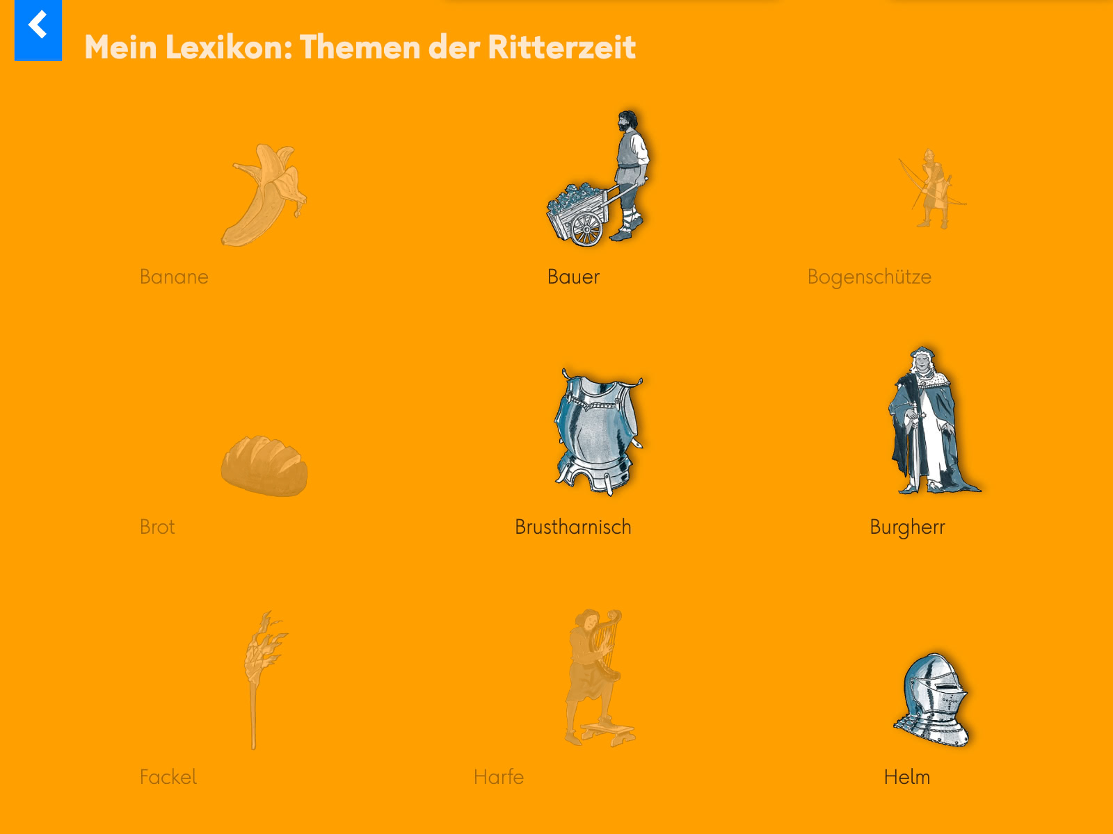 Hörwelt Ritter: Lexikon