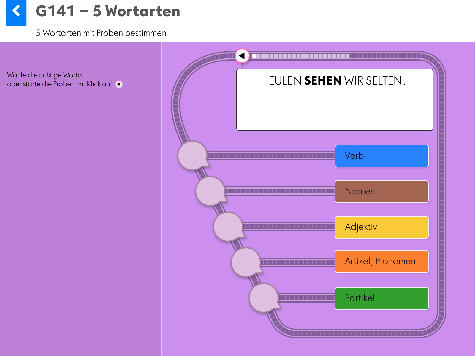 Wortgrammatik: Grundlagen: G141