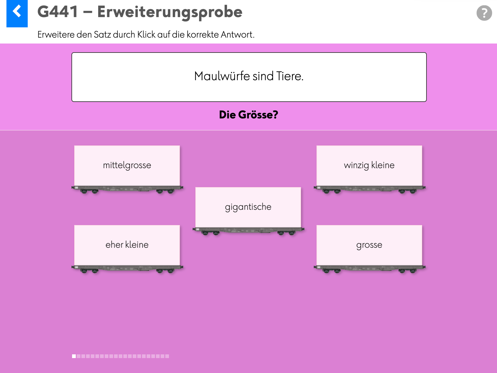 Wortgrammatik: Grundlagen: G441