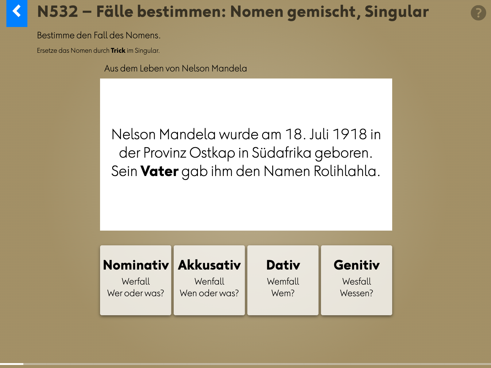 Wortgrammatik: Nomen: n532